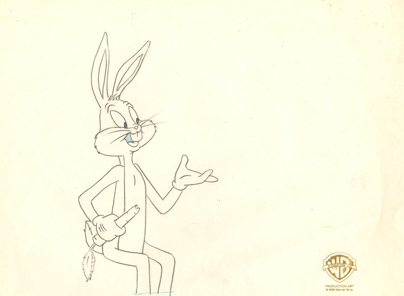 Warner Brothers-- Original Production Drawing-Bugs Bunny 