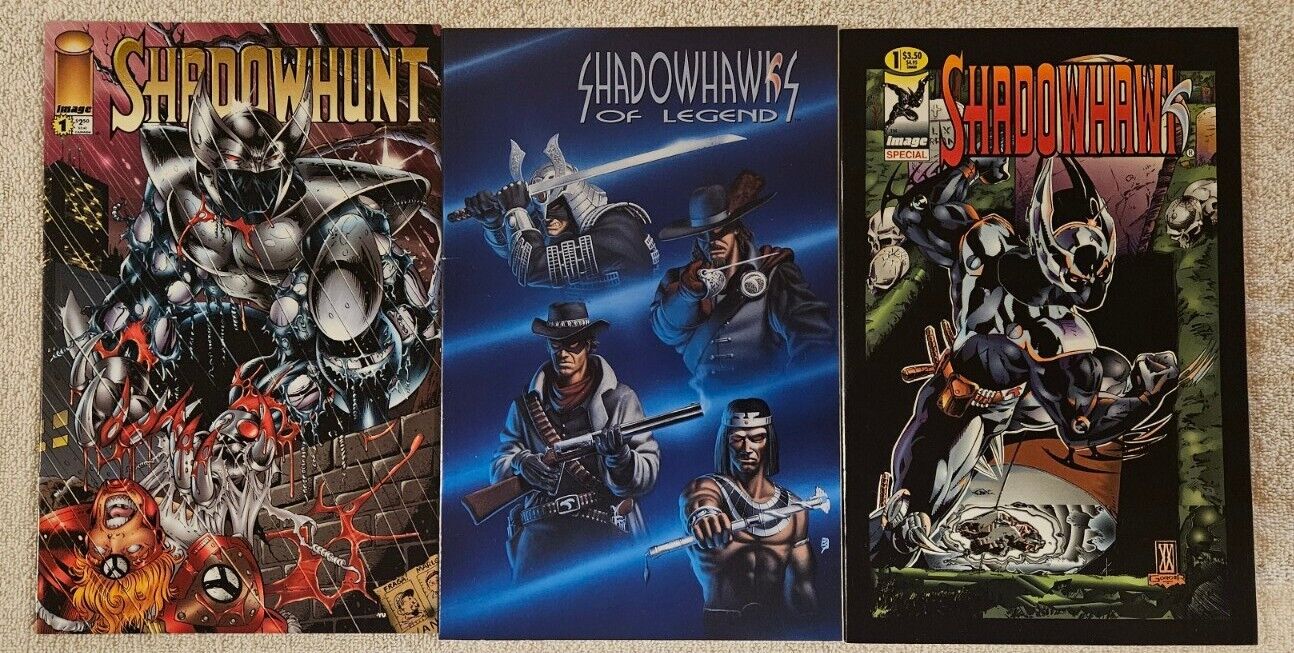 Shadowhawk Special - Silver Age, Shadowhunt, Shadowhawks Of Legend Image VGC