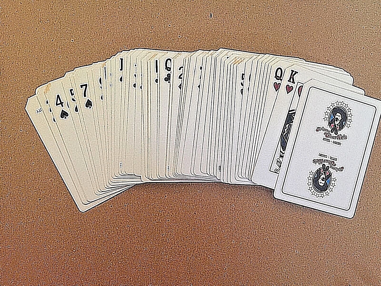 ARIZONA CHARLIE\'S HOTEL & CASINO Playing Cards Las Vegas PGC Hoyle  (4970-4993)