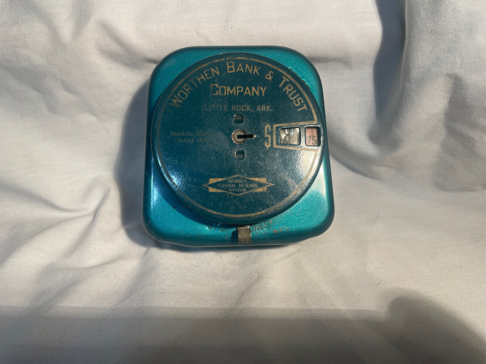 Add A Coin Bank Banker Utility Co. Northern Bank and Trust Co. Little Rock AR