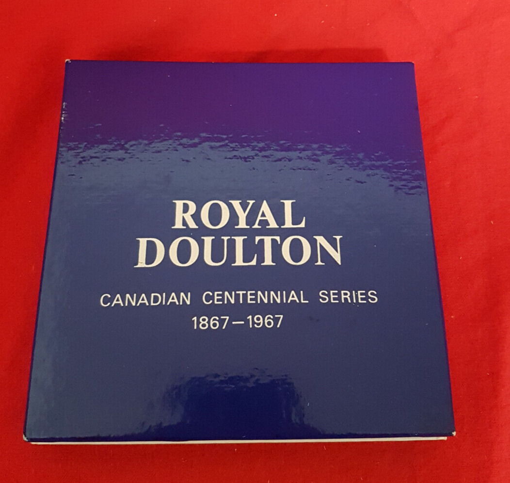 Royal Doulton Canadian Centennial Series Great Canadian Seal Trinket Dish in Box