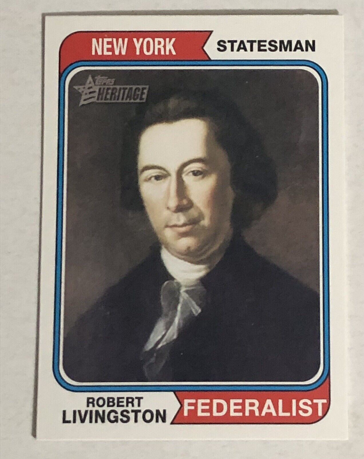 Robert Livingston Trading Card Topps American Heritage 2009 #76
