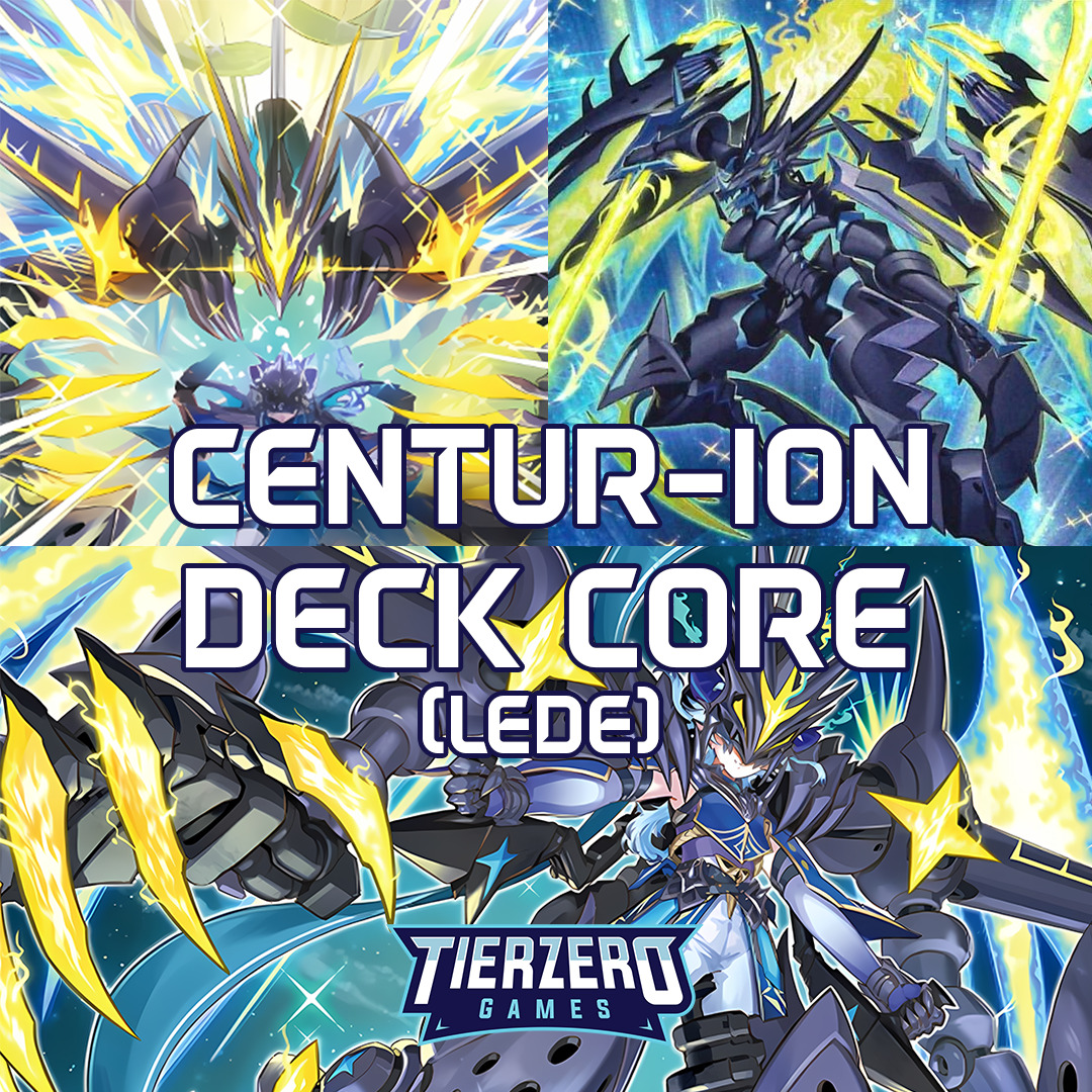 YuGiOh Centur-ion LEDE Deck Core Bundle 9 CARDS