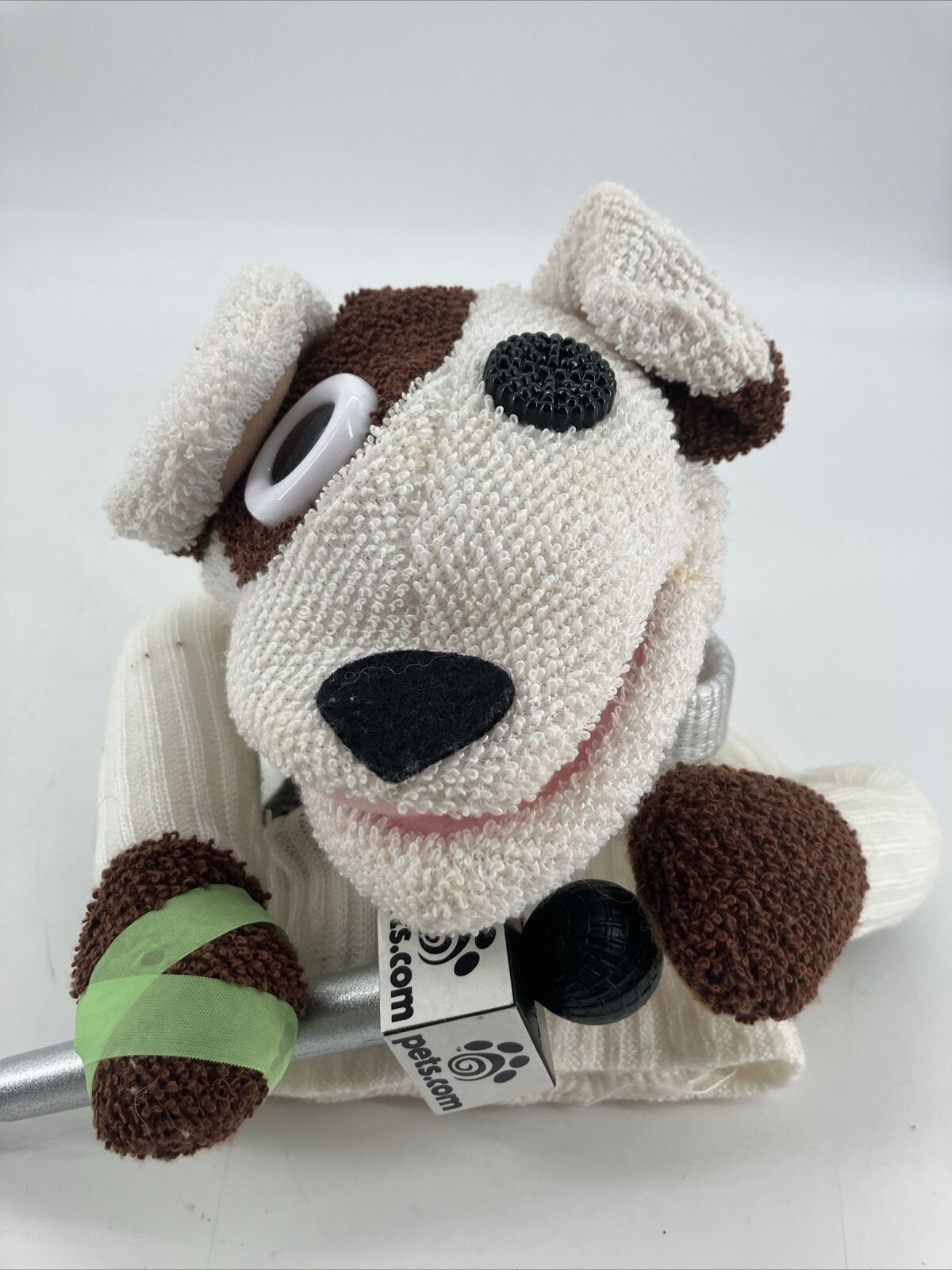 1999 New Pets.Com Sock Puppet Puppy Mascot Plush