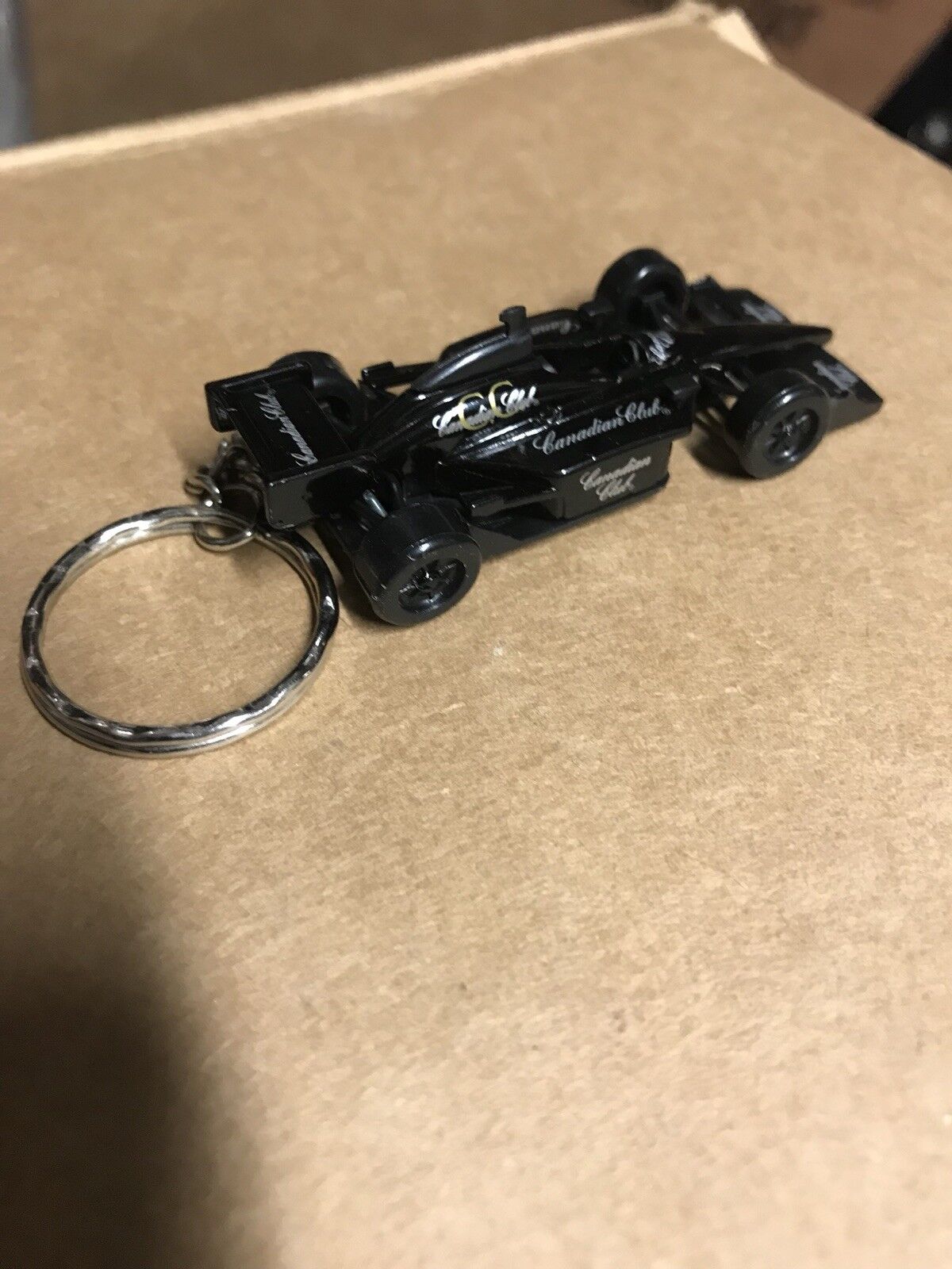 Canadian club indy car.  Key chain new and unused