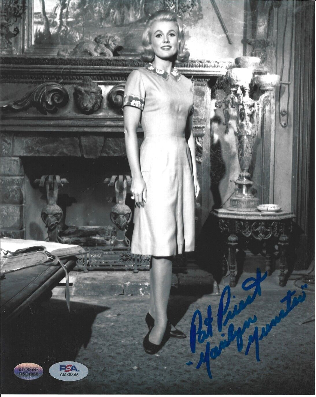Pat Priest Autographed 8x10 Photo With \