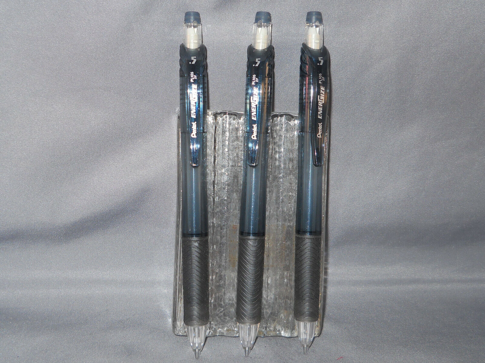 Pentel Energize-X  0.5 mm Black Pencils--Lot of 3