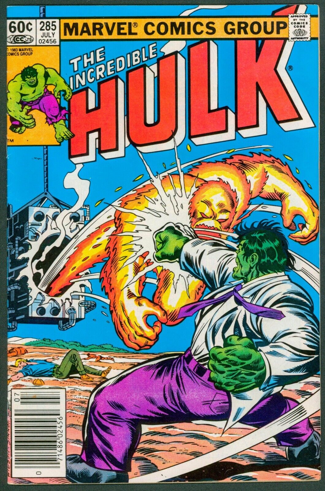 Incredible Hulk 285 FN/VF 7.0 Marvel 1983