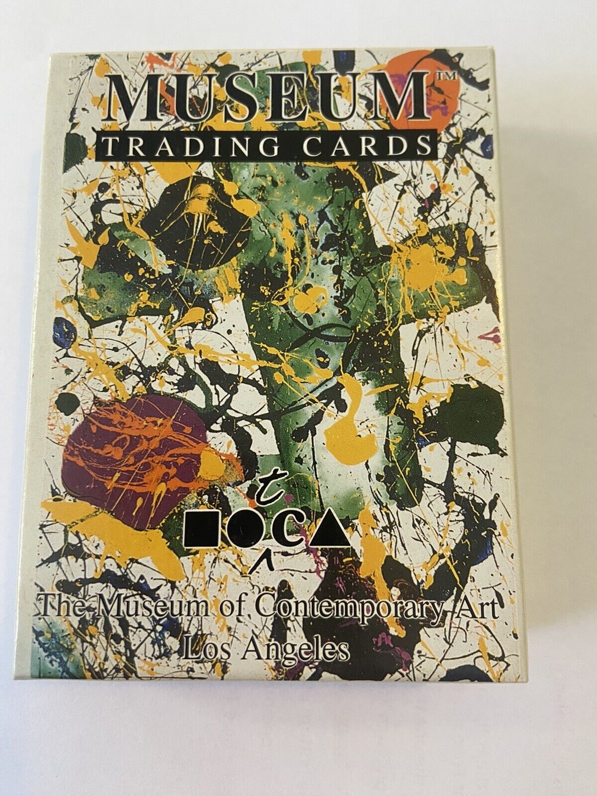 Rare- out of print-   Museum of Contemporary Art, Los Angles trading cards. 