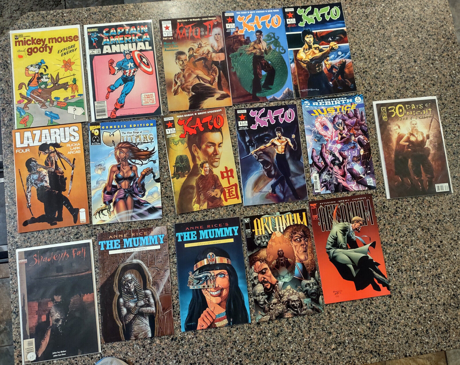 Lot of 16 Misc. Comic Books.