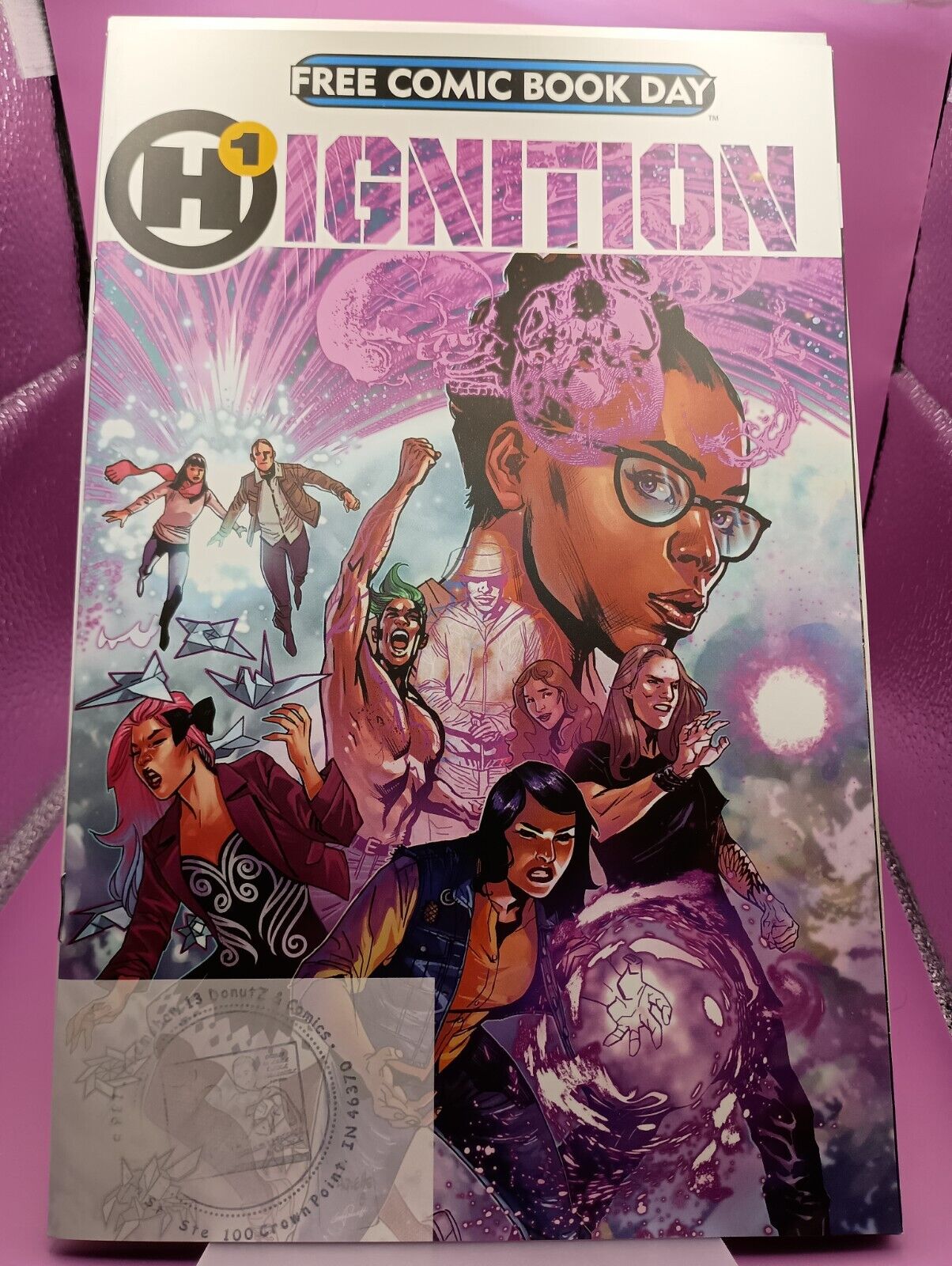 STAMPED 2019 FCBD H1 Ignition Promotional Giveaway Comic Book 