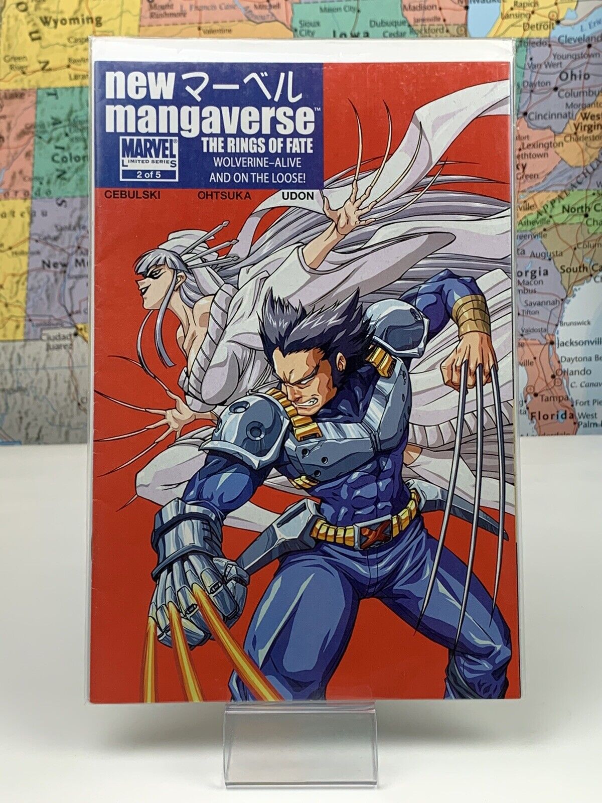 SHIPS SAME DAY New Mangaverse #2 The Rings Of Fate Wolverine-Alive And FN 2006