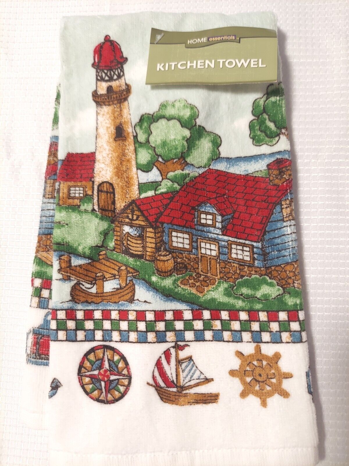 Vintage Home Essentials Kmart Seaside Kitchen Towel