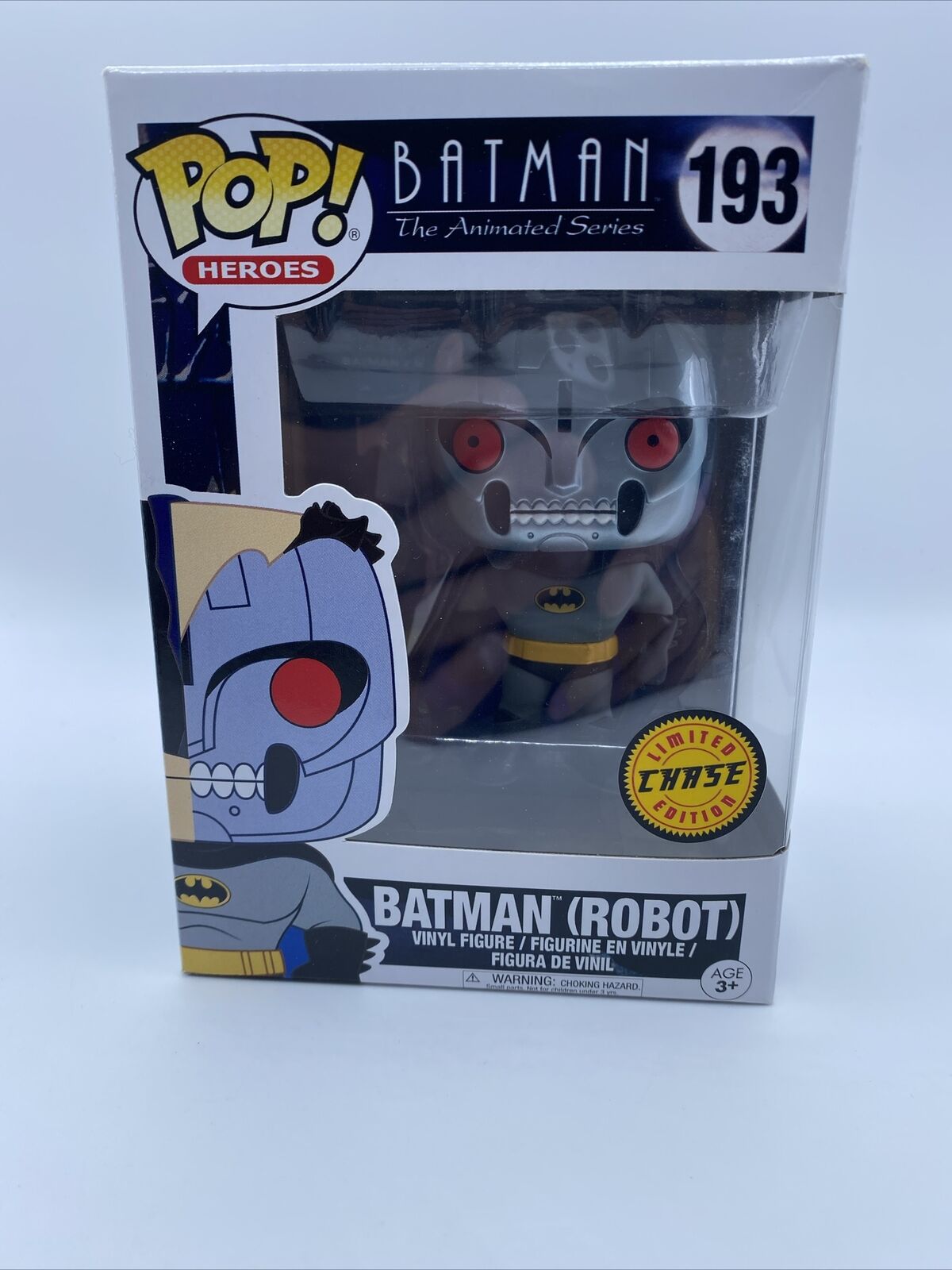 Funko Pop DC Heroes: The Animated Series BATMAN (ROBOT) CHASE #193