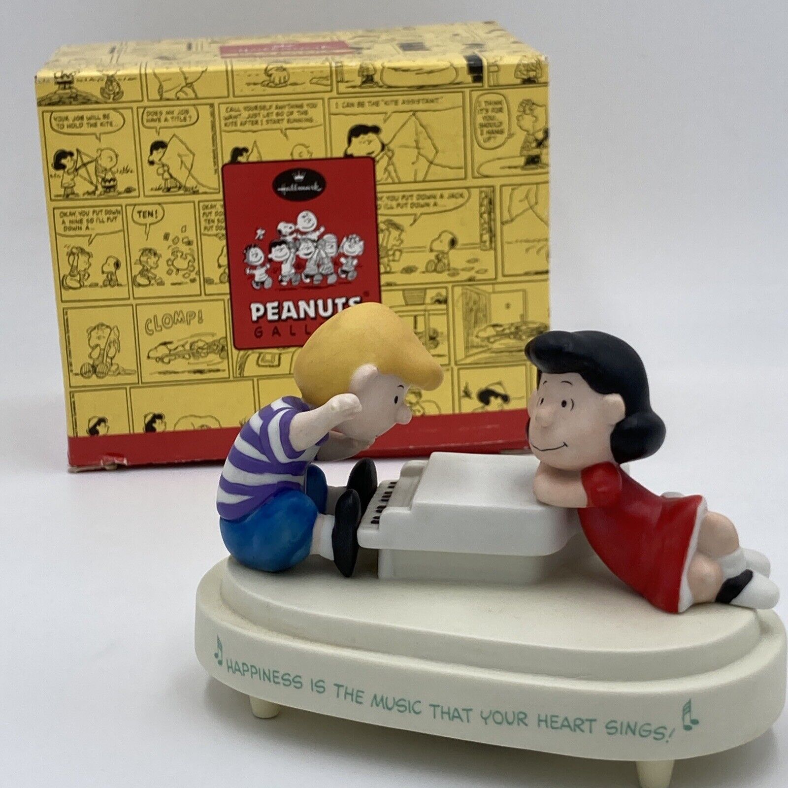 Peanuts Limited Edition ￼A Joyful Song ￼Musical Wind Up ￼W/ Box Working