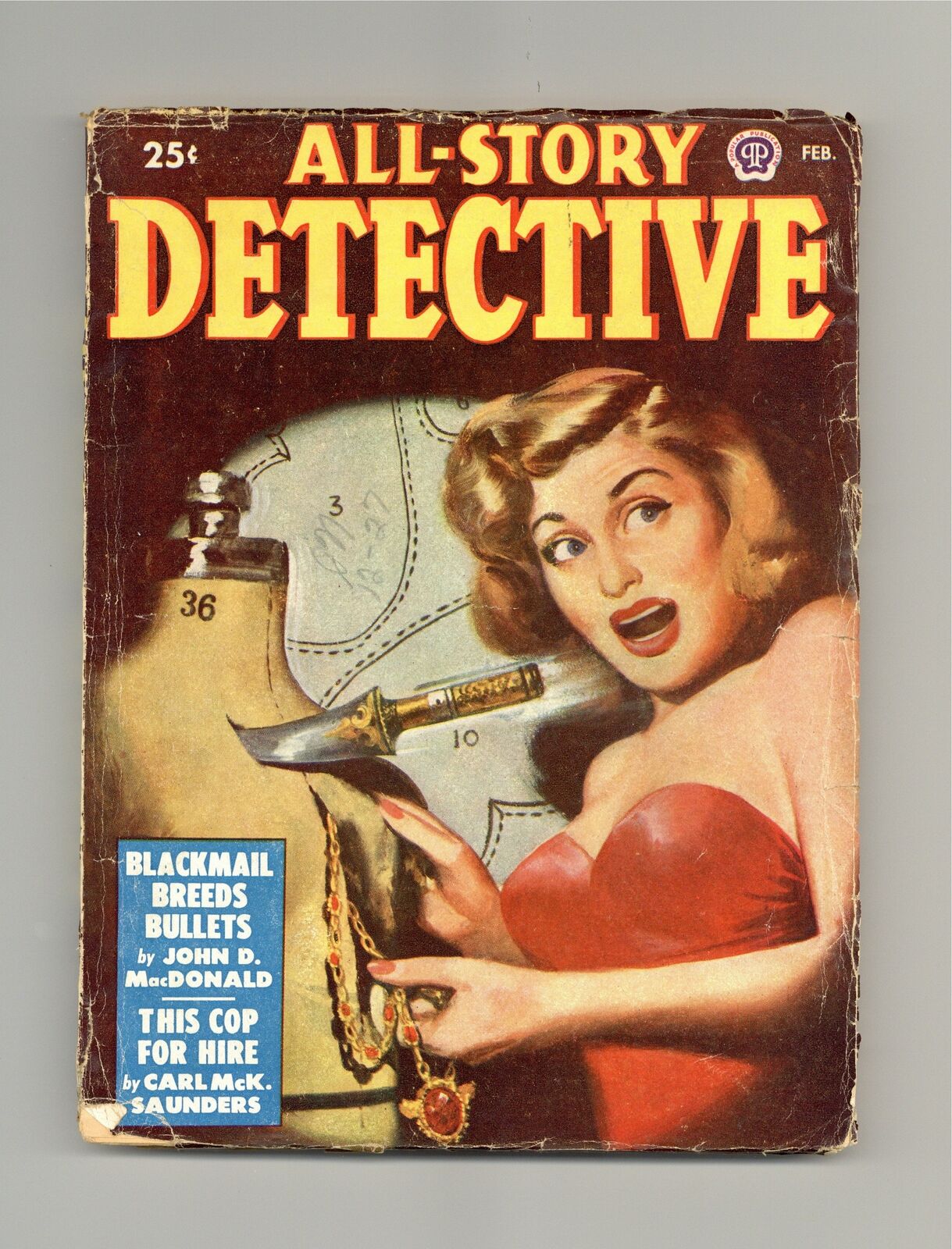 All-Story Detective Pulp Vol. 1 #1 VG 1949