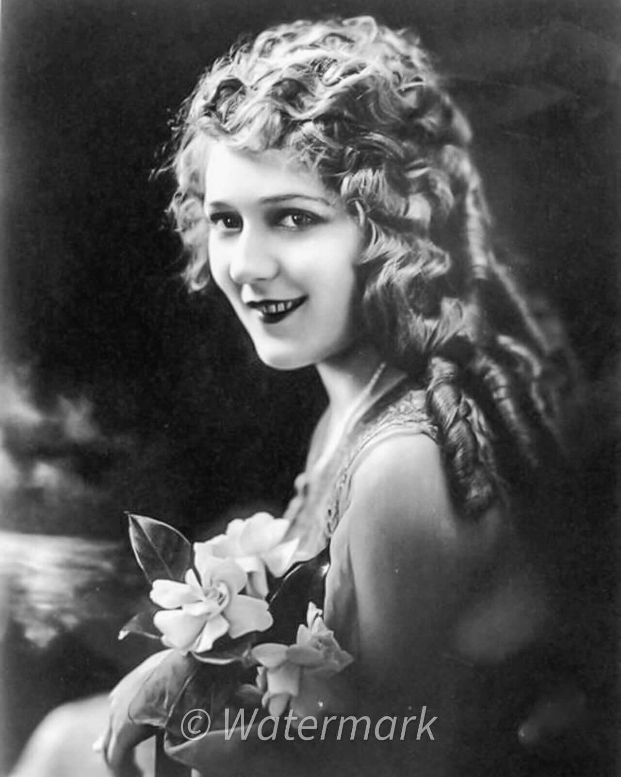 Vintage glamour Mary Pickford Hollywood actress Sexy Flapper Girl - Photo 8x10in