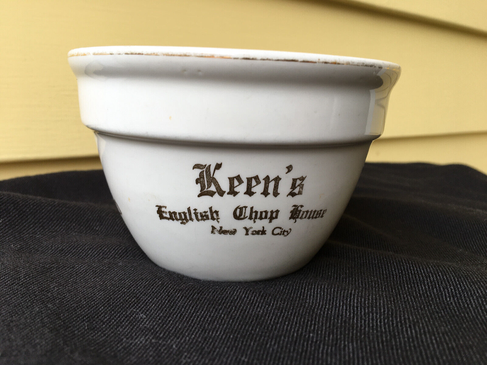 Keen\'s English Chop House Restaurant NYC Hall China  HOLLY Bowl #1091