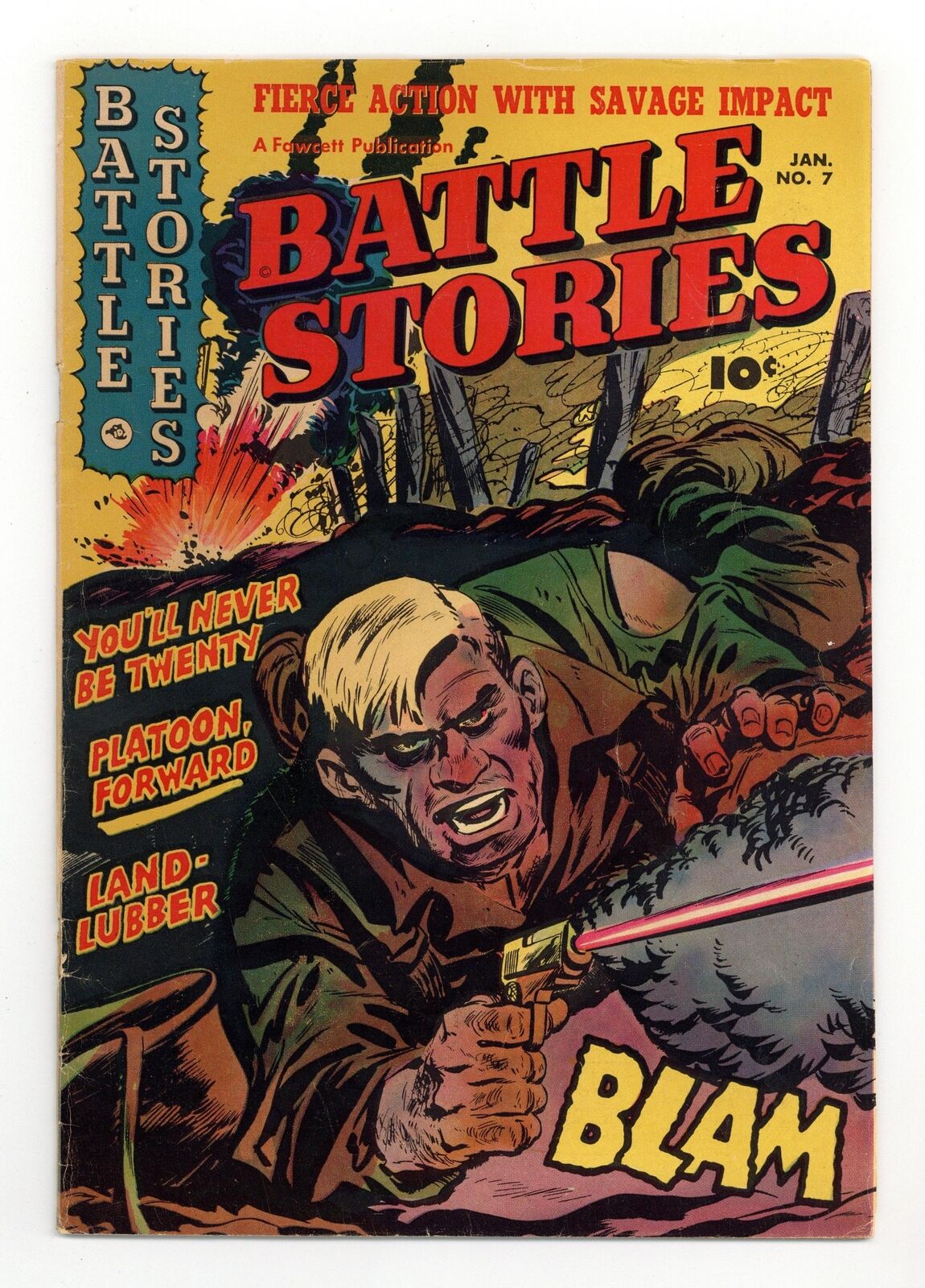 Battle Stories #7 VG/FN 5.0 1953