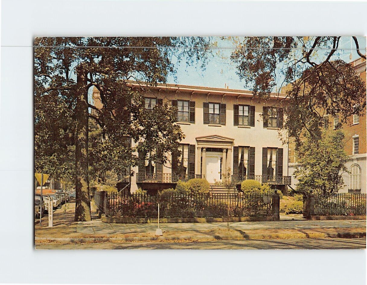 Postcard The Low House Lafayette Square Savannah Georgia USA