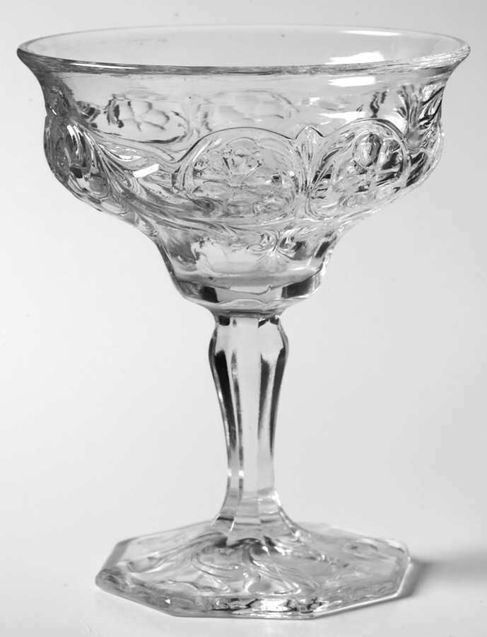 McKee Rock Crystal Clear Champagne Glass 3448979