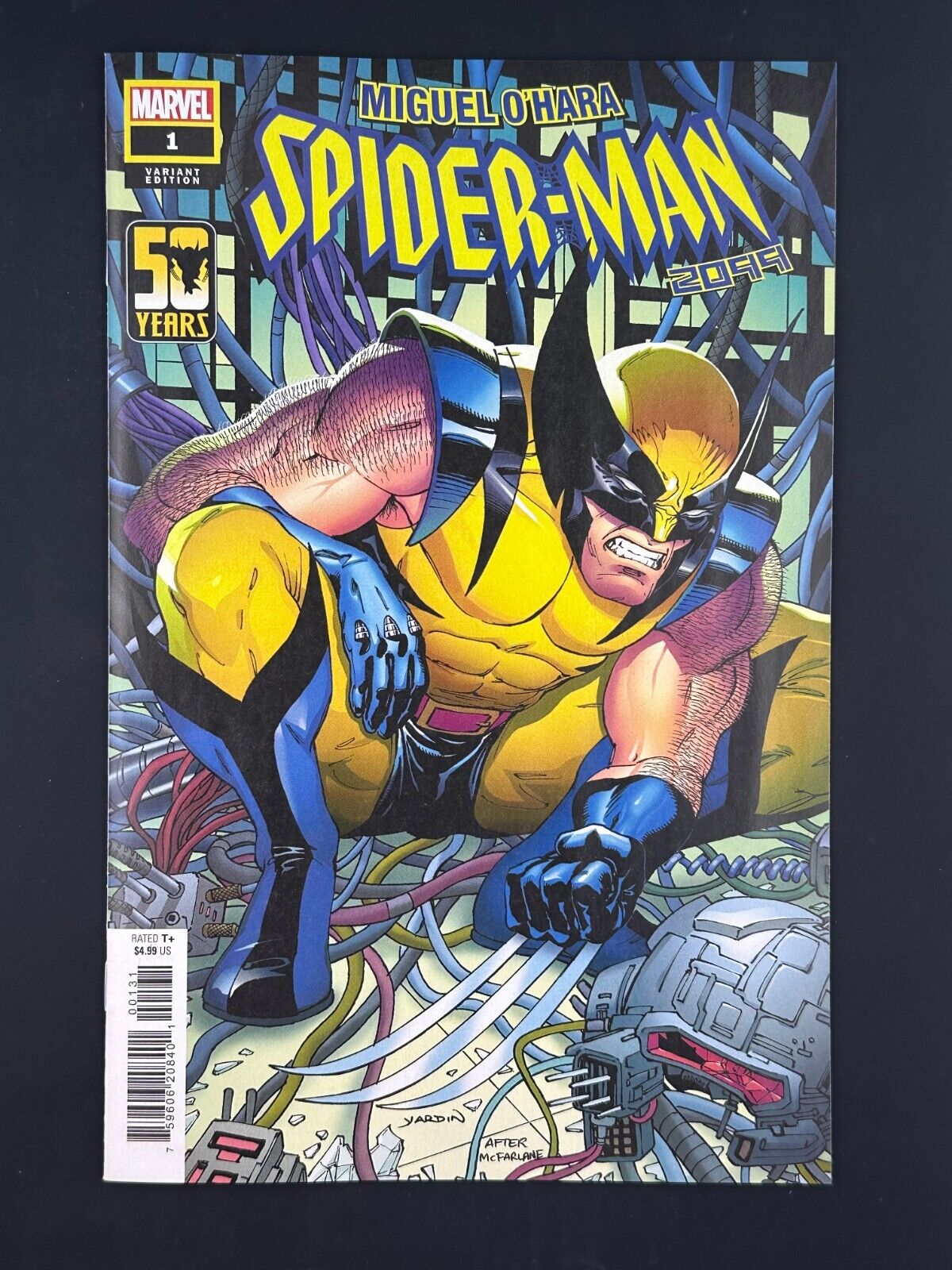 Miguel O\'Hara Spider-Man 2099 #1 Wolverine Variant (2024) NM Marvel Comics