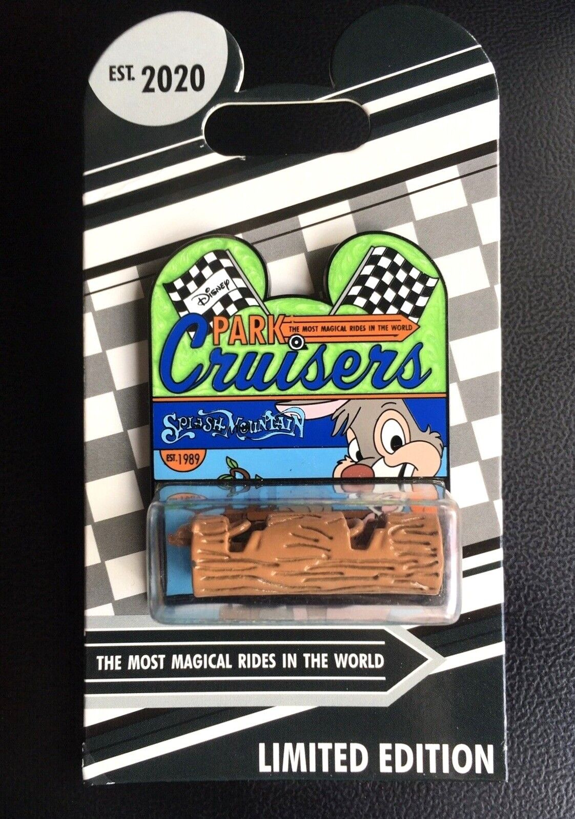 NEW Splash Mountain Disney Park Cruisers Pin Rare Brer Rabbit LLE 2000