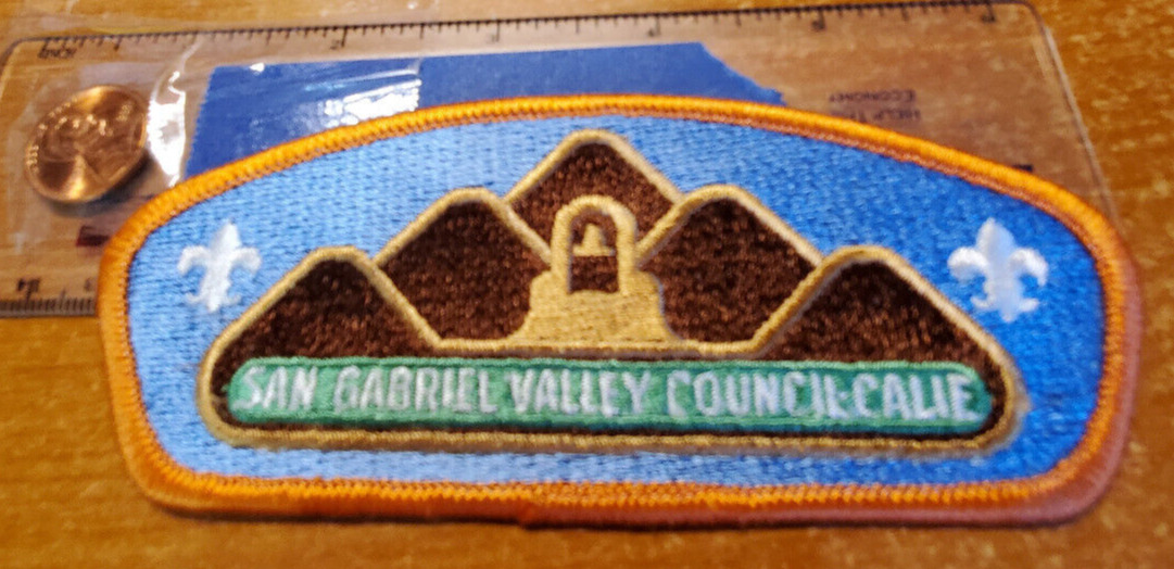 BSA San Gabriel Valley Councils, CA CSP S-32 shoulder patch