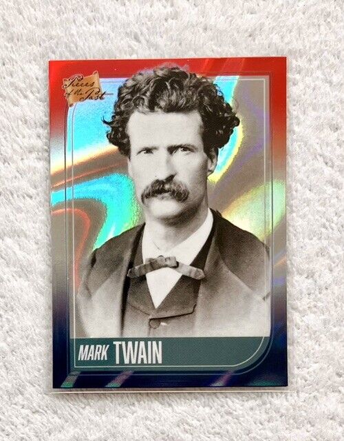 MARK TWAIN 1/1 2021 Pieces Of The Past Red White Blue Parallel