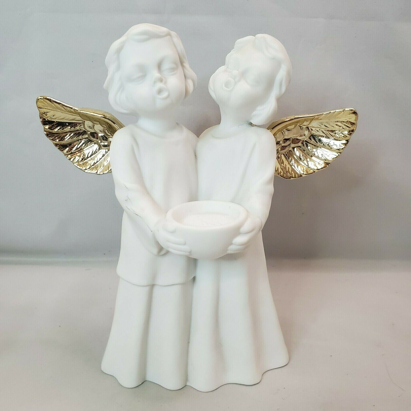 Department Dept 56 Winter Silhouettes Choir Of Angels Votive Candle Holder