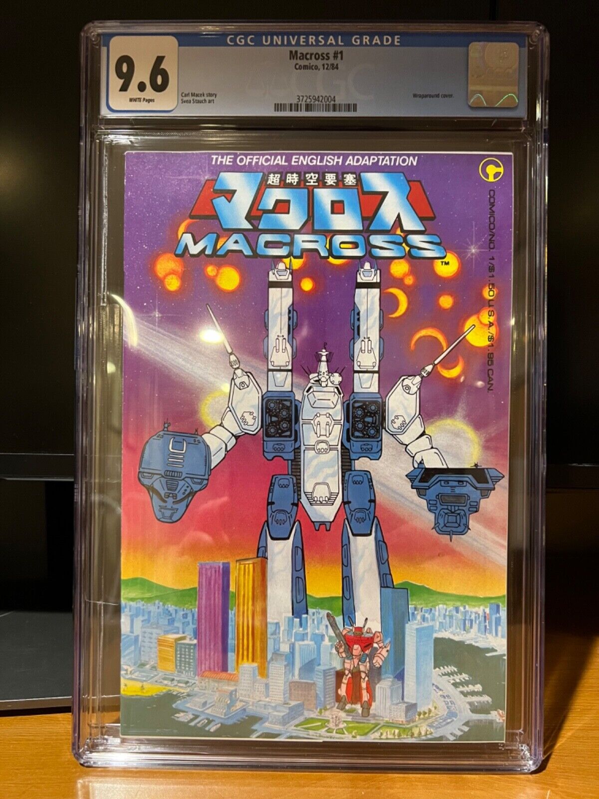 Macross #1 CGC 9.6 NM+ Comico Comics 12/1984 1st Robotech Appearance ON SALE