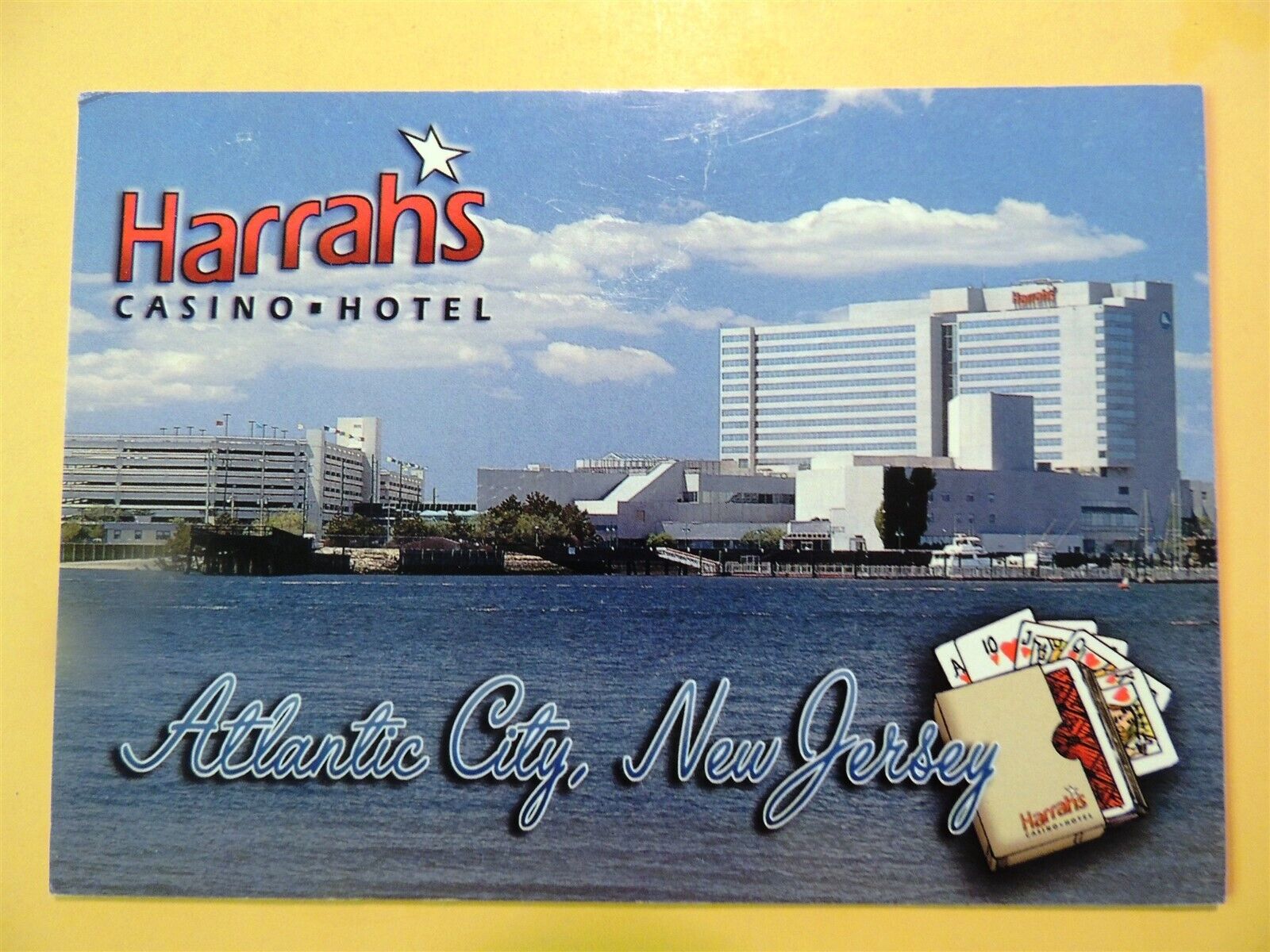 Harrah\'s Casino Hotel Atlantic City New Jersey vintage postcard 