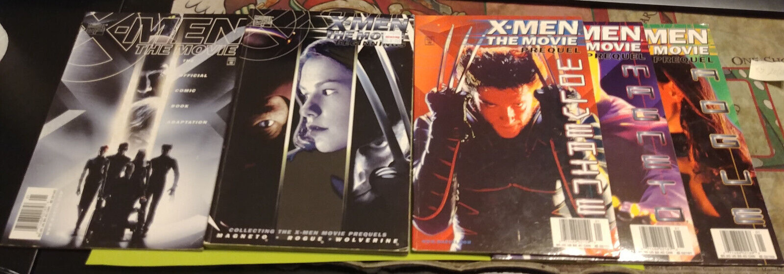X-Men Movie Adaptation Graphic Novel Lot