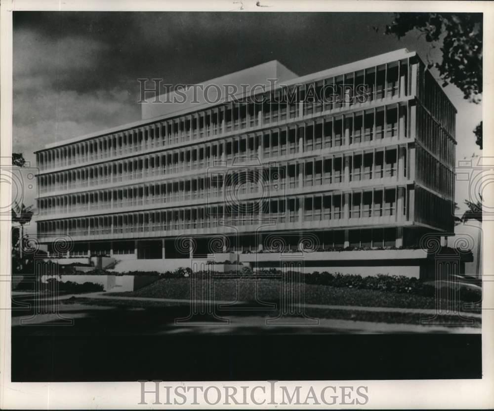 1952 Press Photo General view of Pan American Life building - noc78531
