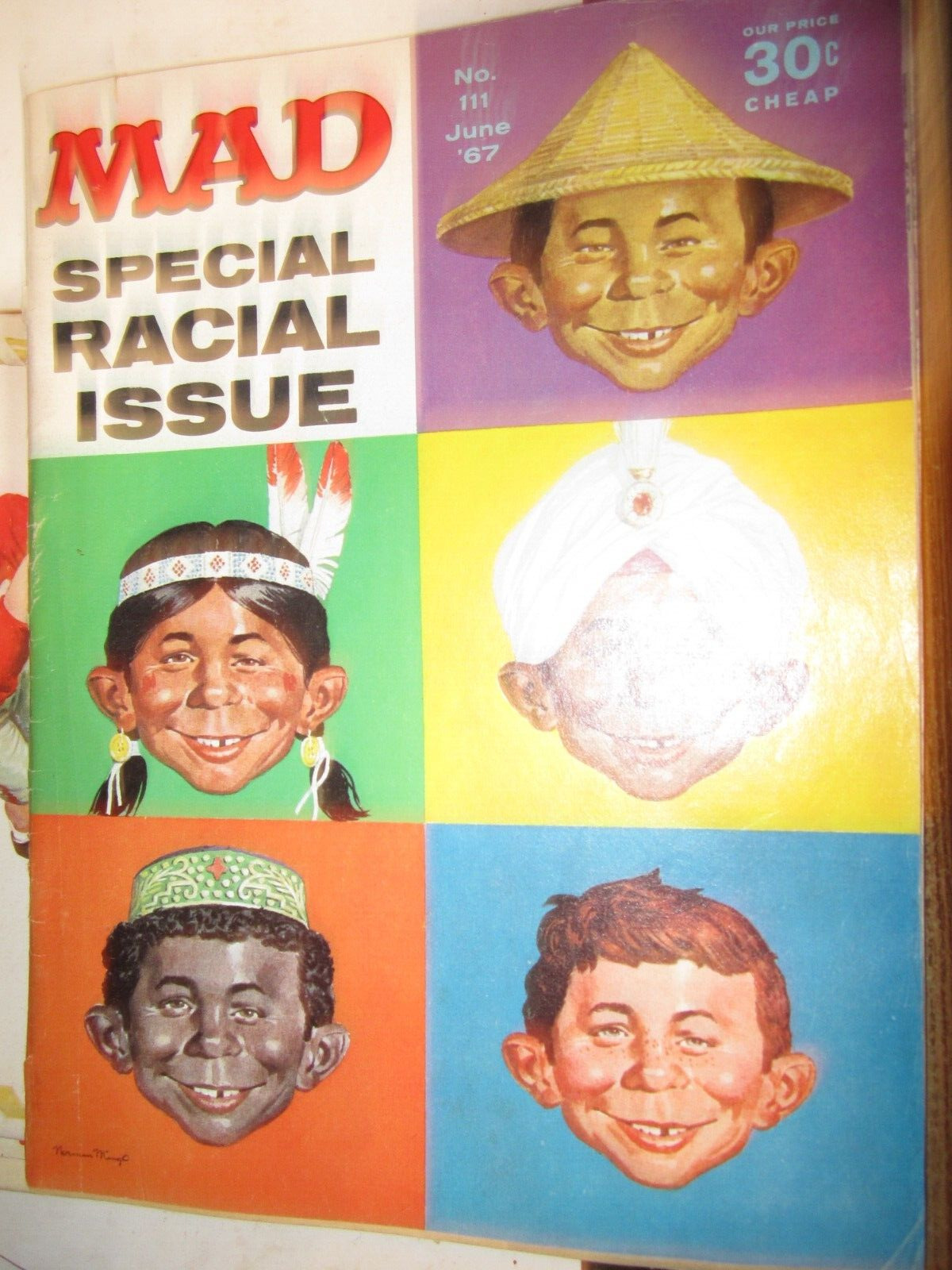 Mad Magazine JUNE 1967 Issue No. 111 Vintage