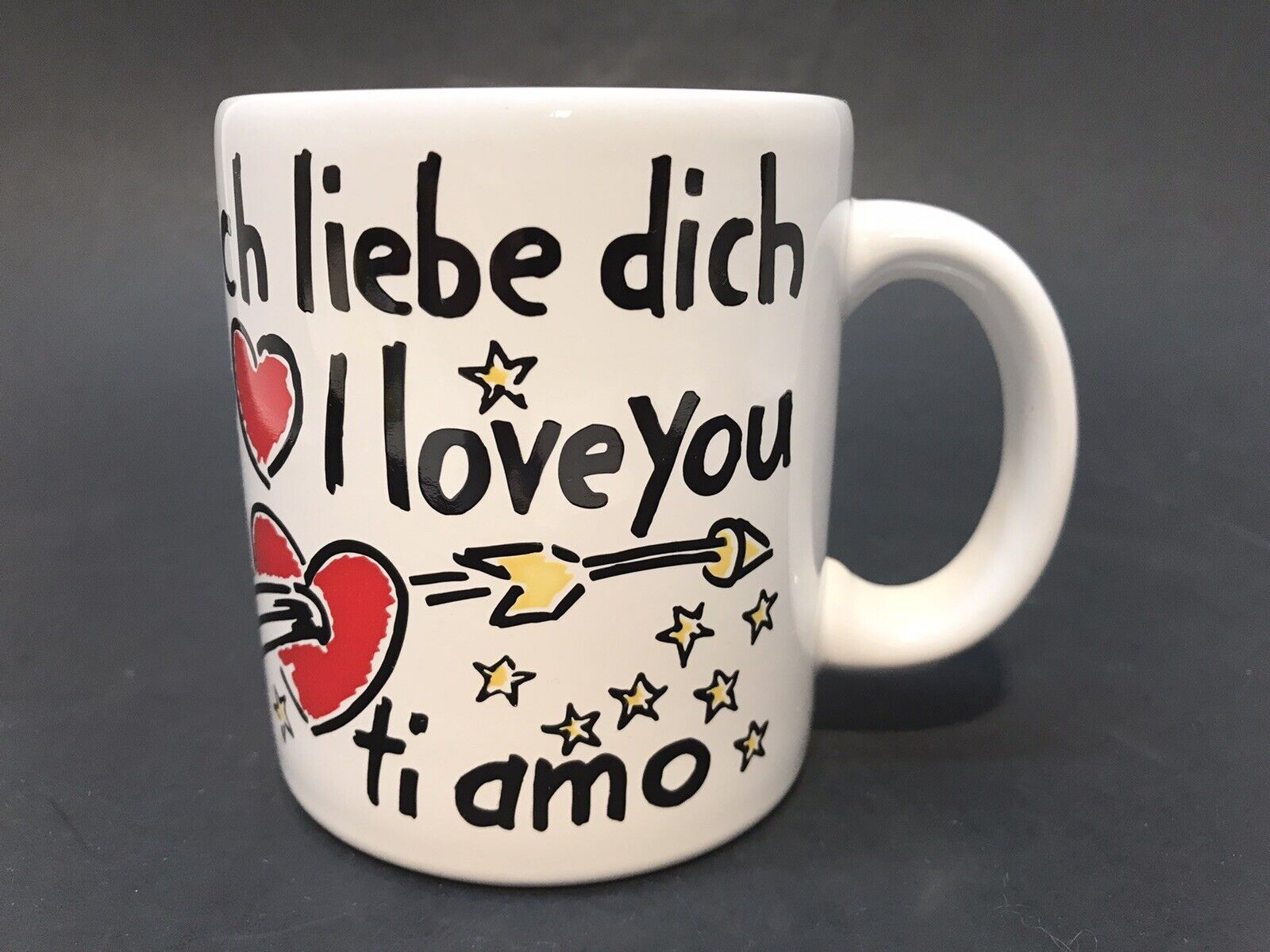 Waechtersbach Multi-lingual “I Love You” Coffee Cup ***Free Shipping***