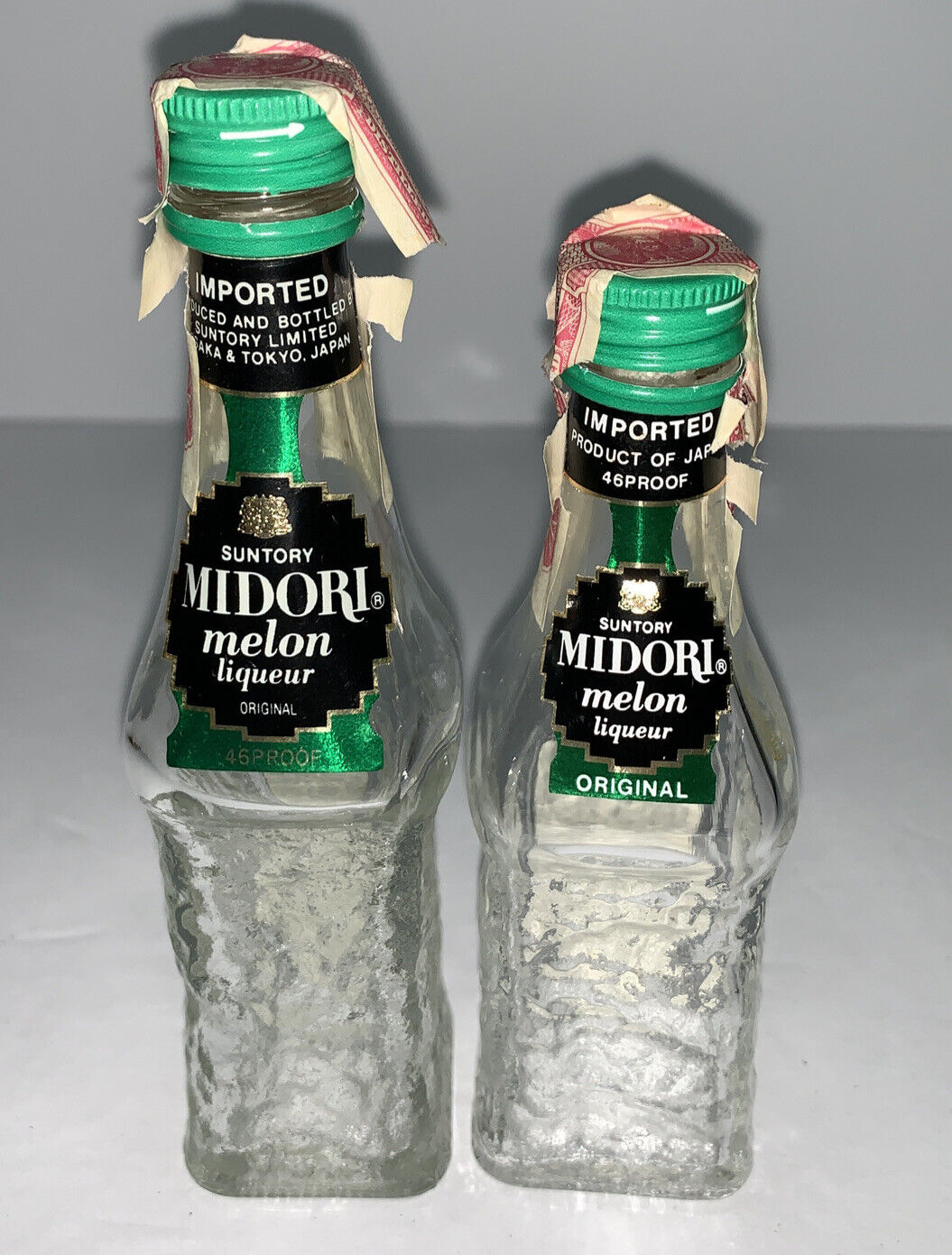 Midori Melon Liqueur Miniatures 