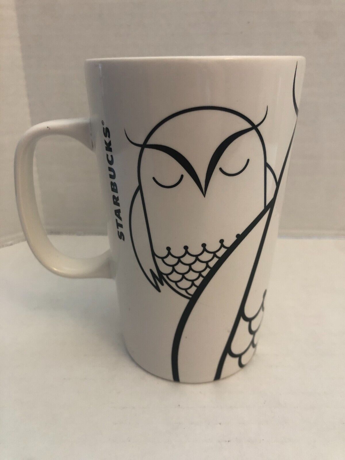 Starbucks 2014 Original Ltd Ed Dot Collection Night Owl Coffee 16oz Mug