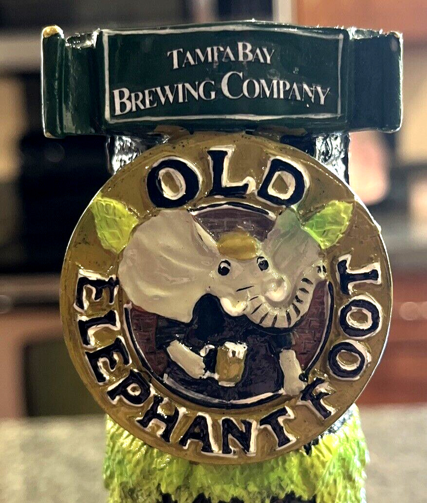TAMPA BAY BREWING CO. (TBBC) Old Elephant Foot Beer Tap Handle