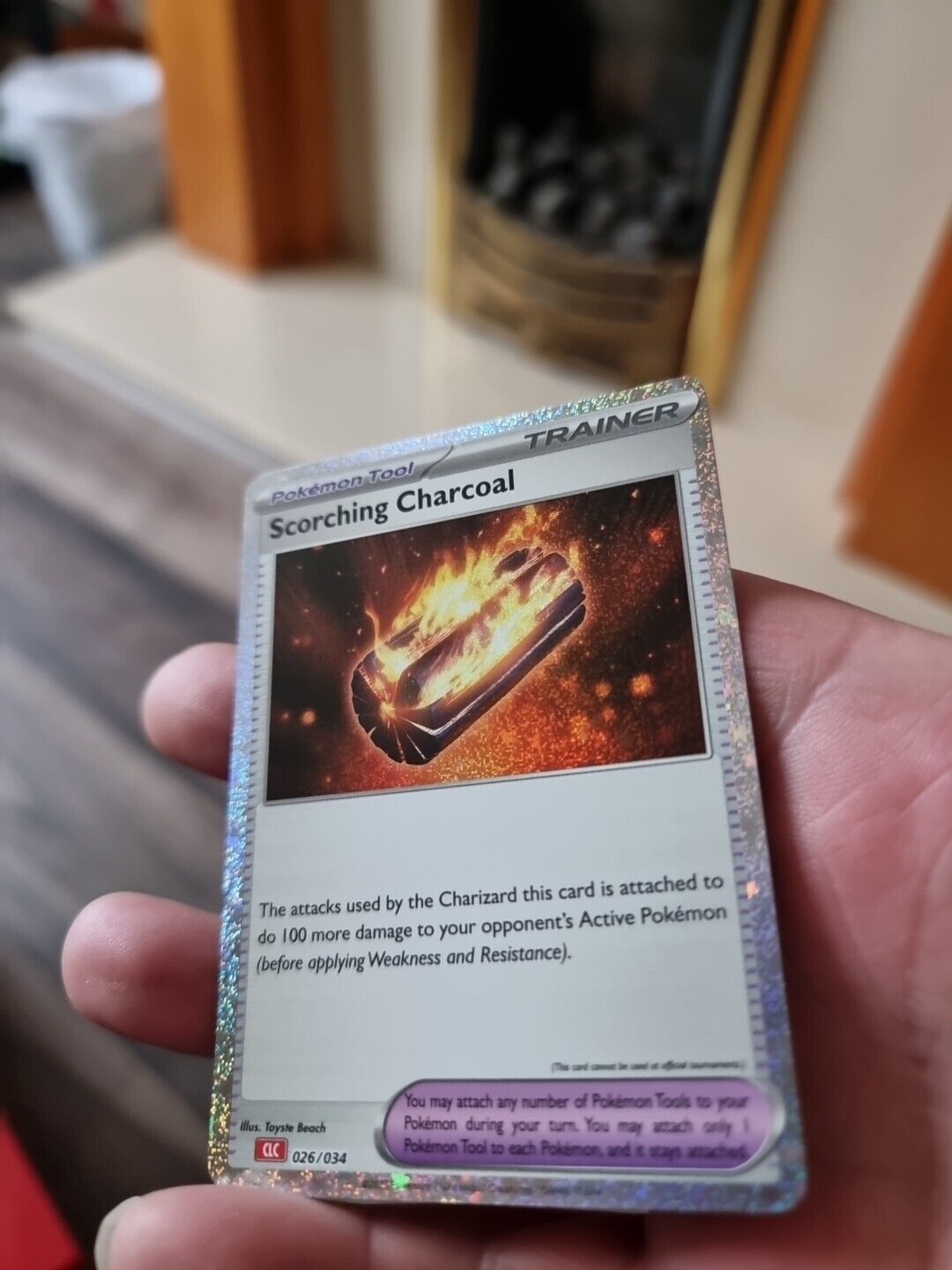 Pokémon TCG Scorching Charcoal Pokemon: Trading Card Game Classic 026/034...