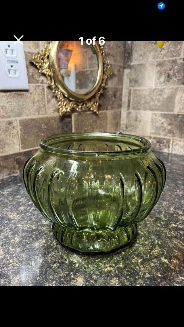 Vintage 1960’s, Inarco Olive Green  Planter