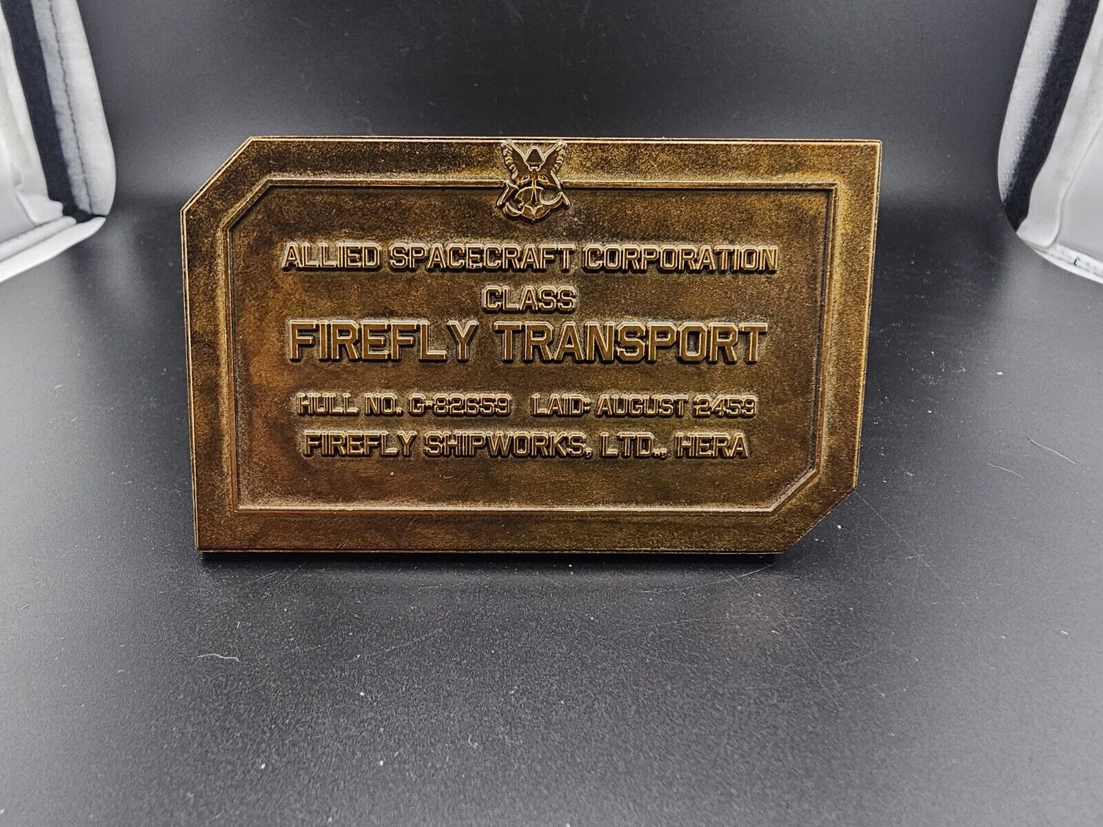 Firefly Transport Dedication Plaque Mini Masters 2016 Metal Loot Crate