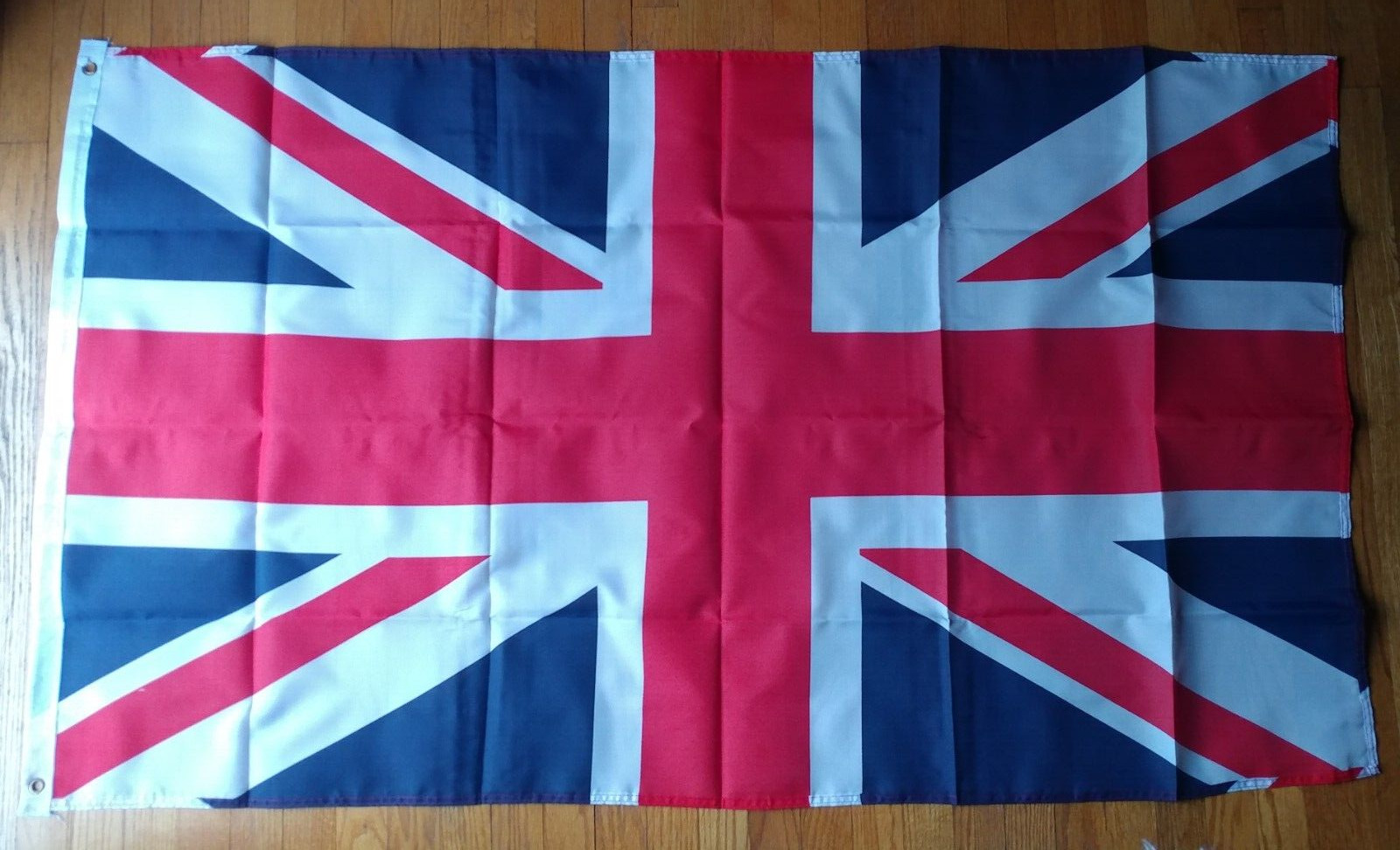BRITISH FLAG, 3' X 5', WITH BRASS GROMMETS