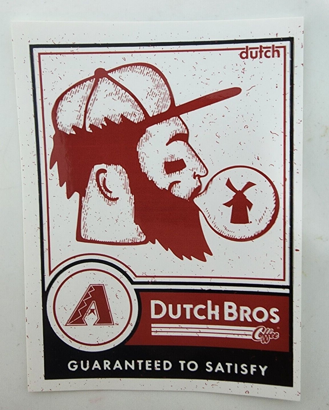 Dutch Bros Sticker - Diamondbacks 10/20 2023 *RARE* East Phoenix