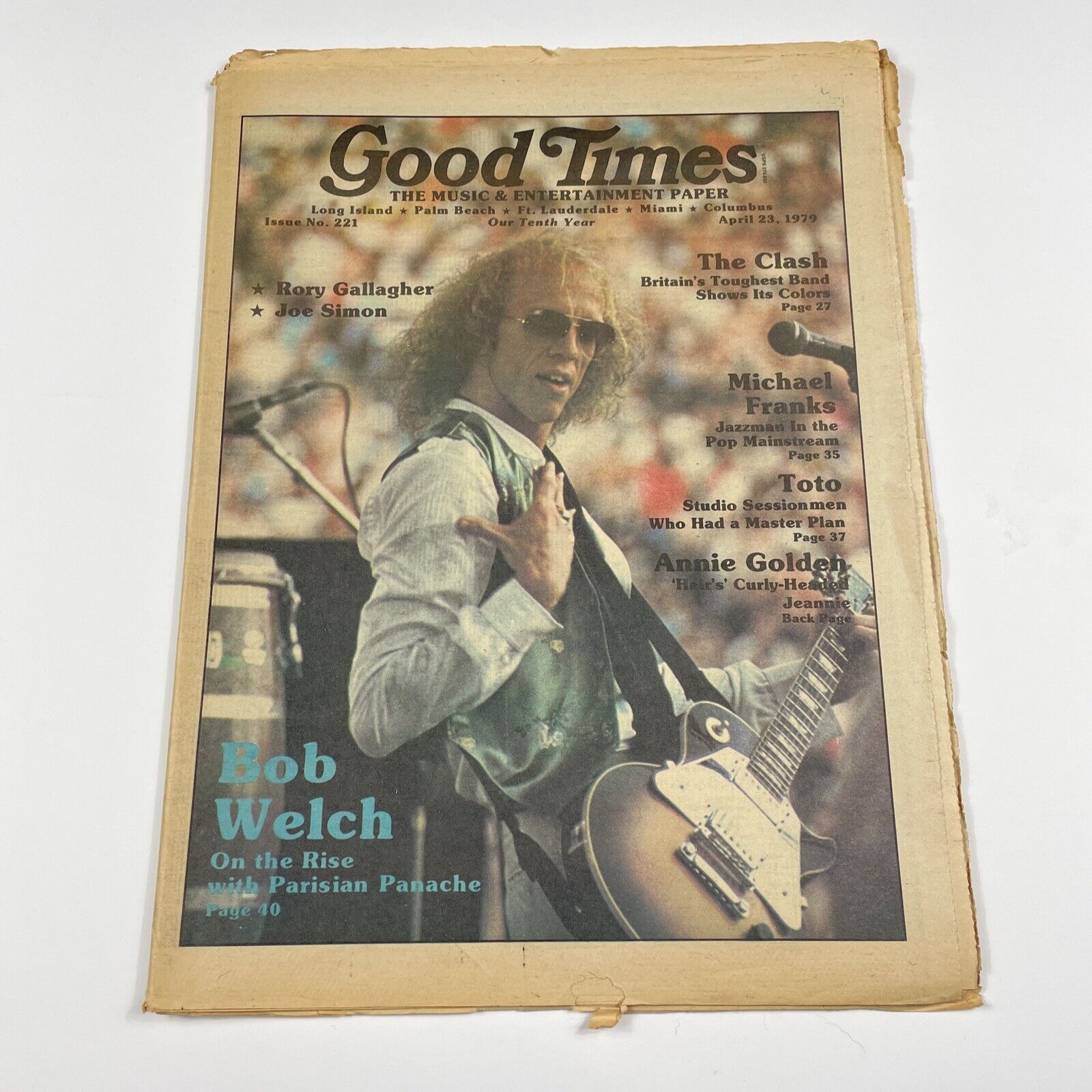 Good Times Newspaper Bob Welch On the Rise April 23, 1979