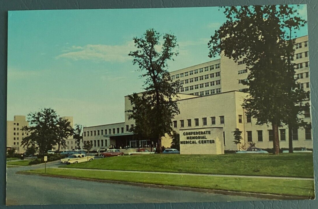 Vintage Postcard CONFEDERATE MEMORIAL MEDICAL CENTER Shreveport , Louisiana 50\'s