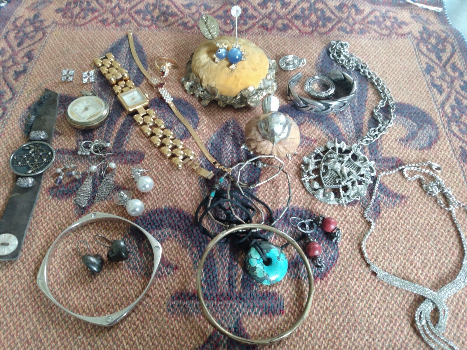 Vtg. Estate Found Jewelry Drawer Lot
