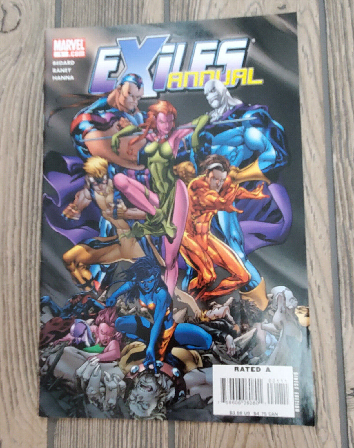Exiles Annual Comic Book #1 Marvel Comics 2007
