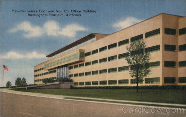 Tennessee Coal and Iron Co. Office Building. Birmingham-Fairfield,Alabama.,AL Te