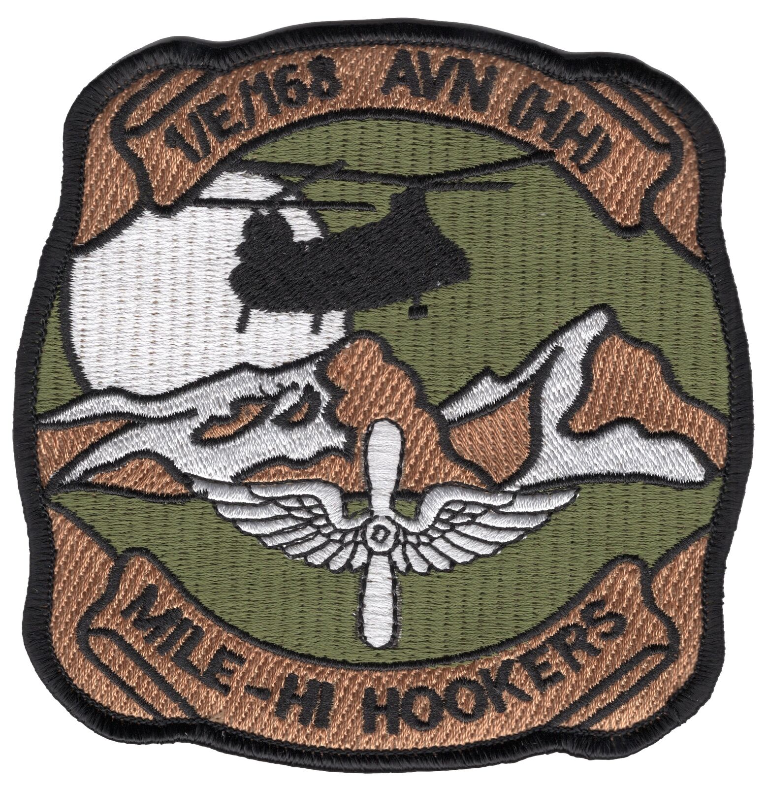 1st Detachment E Company 168th Aviation Regiment Patch